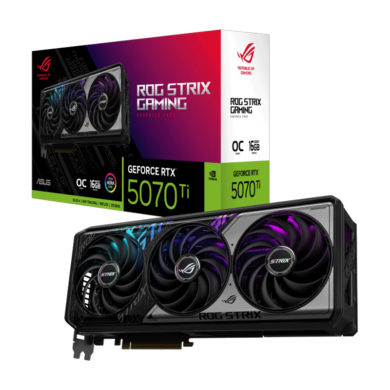 ASUS ROG Strix RTX 5070 Ti 16GB GDDR7 graphics card