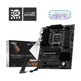 MSI PRO B850‑S WIFI 6E motherboard AMD B850 Micro‑ATX board