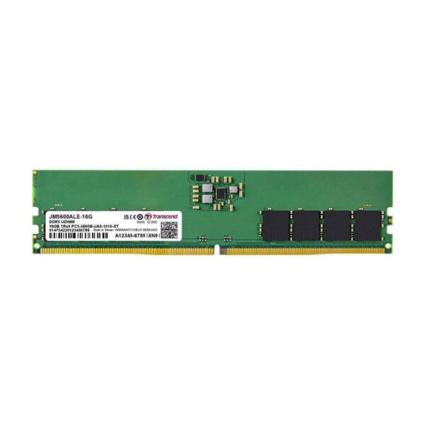 Transcend JetRam 16GB DDR5 5600MHz desktop RAM