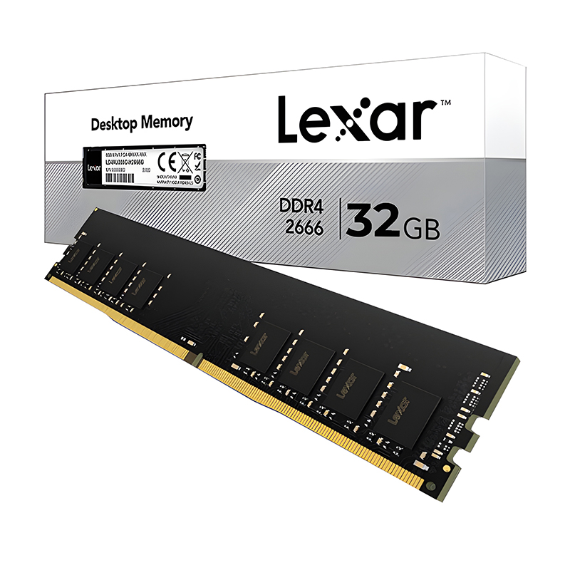 Lexar 32GB DDR4 2666MHz desktop RAM kit