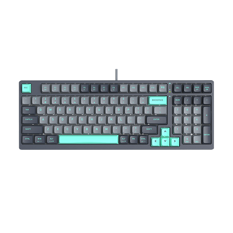 1 A4Tech FS300 Hot-Swappable Mechanical USB Keyboard - Image 1