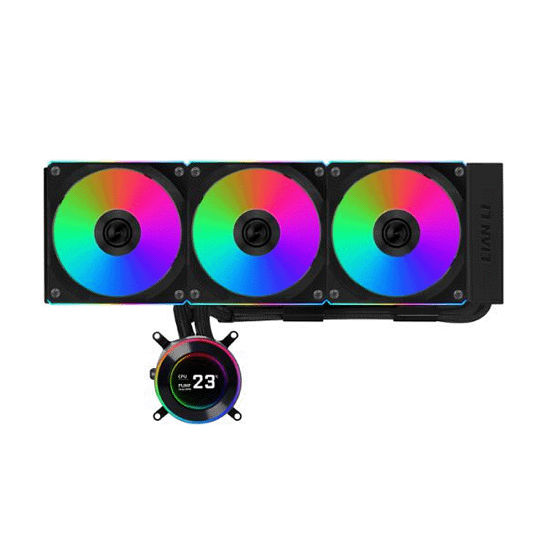 22 Lian Li HydroShift II LCD-C 360CL AIO liquid CPU cooler with IPS LCD