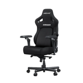ANDASEAT Kaiser 4 XL Chair Carbon Black Fabric ergonomic gaming seat