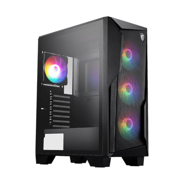 MSI MAG FORGE 130A AIRFLOW PC case mesh front design