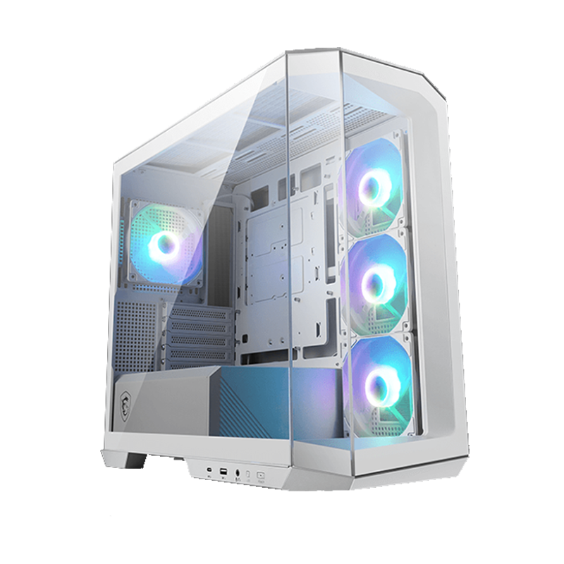 MAG PANO M100R PZ MSI MAG PANO M100R PZ White panoramic PC case