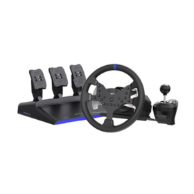 PXN V99 Steering Wheel with pedals for PC and console
