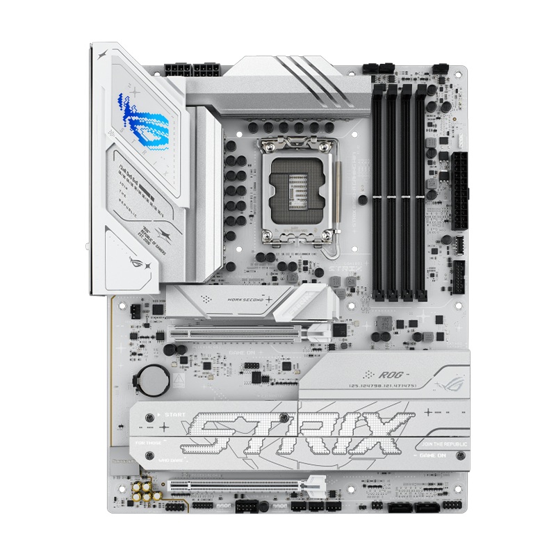 ASUS ROG Strix B860-A Gaming WiFi DDR5 motherboard front view