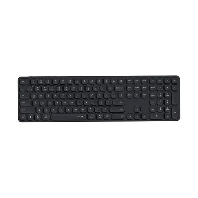 Rapoo E9550L wireless keyboard Rapoo E9550L wireless keyboard US dark grey multi-mode design