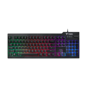 Rapoo V50S backlit gaming keyboard US black RGB lighting design