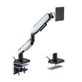 MXG HMA‑12R RGB illuminated monitor arm