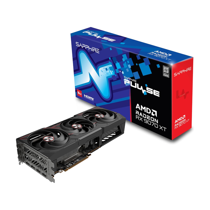 Sapphire Pulse RX 9070 XT 16GB graphics card