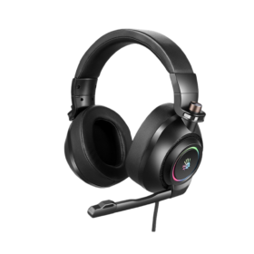 Bloody G580 Black gaming headset with virtual 7.1 surround sound