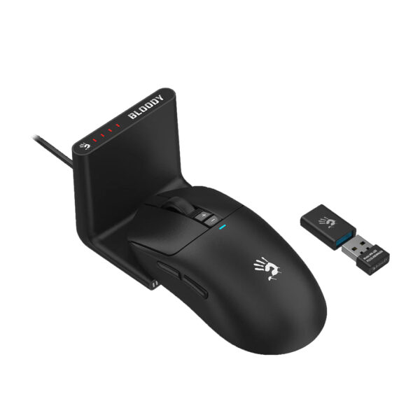 Bloody R72 Pro Duo wireless gaming mouse RGB setup